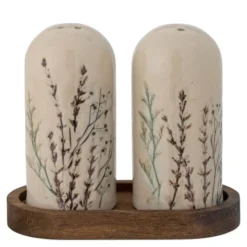 Bea salt- och pepparset 11 cm natur