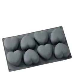 Beck bakform hjärta 8 st 29x17 cm silikon