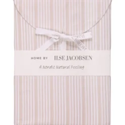 Bedding Collection påslakanset 140x220 cm + 63x60 cm sand beige stripes