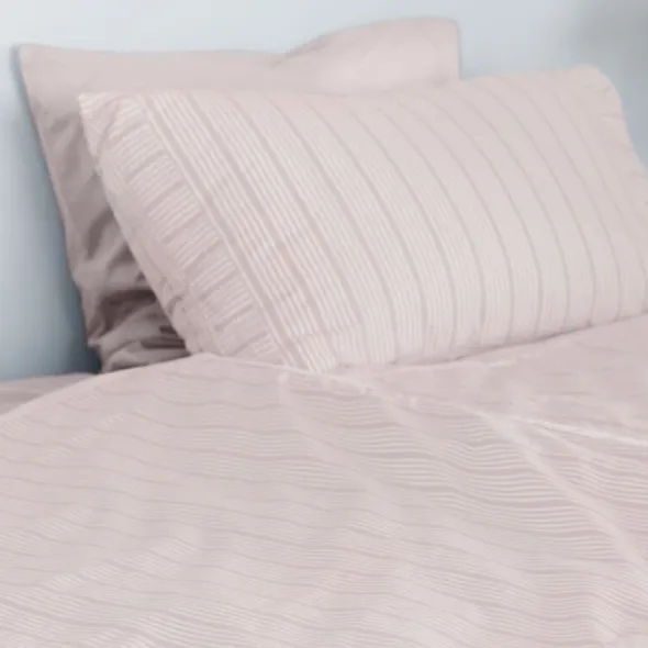Bedding Collection påslakanset 150x210 cm + 50x60 cm powder rose stripes