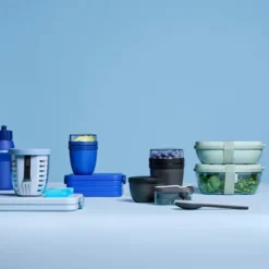 Bento matlåda medium vivid blue