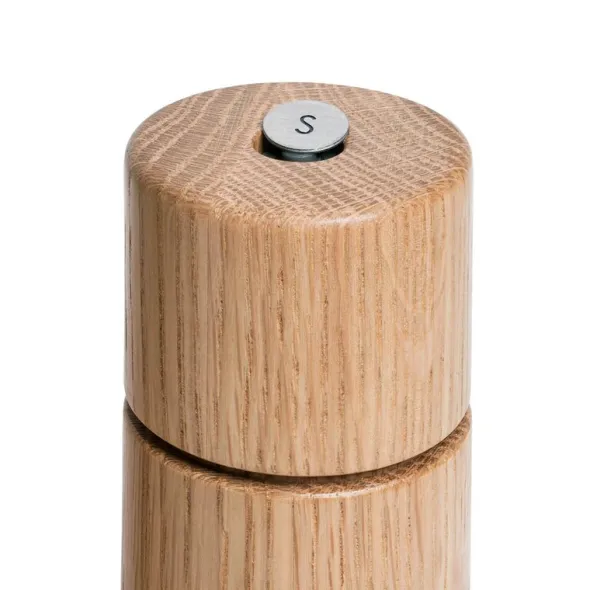 Bergen kryddkvarn 12 cm natural oak
