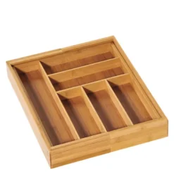 Besticklåda justerbar 57x45x5 cm bambu