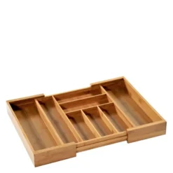 Besticklåda justerbar 57x45x5 cm bambu