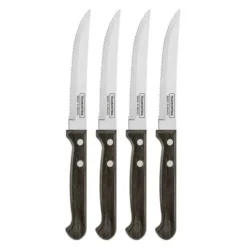 Biffkniv 4-pack polywood