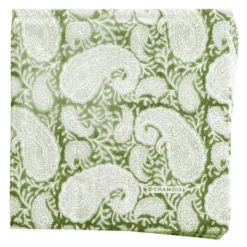 Big Paisley servett 40x40 cm 50-pack forest green