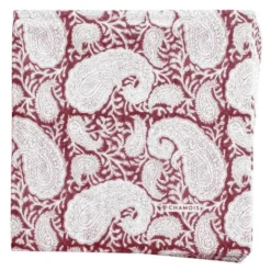 Big Paisley servett 40x40 cm 50-pack röd