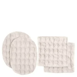 Big Waffle Meikinpoistolaput 8x8 cm 4 kpl Stone
