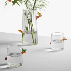Birds glas 32 cl fågel grön