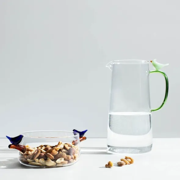 Birds kanna 1,5 L fågel grön