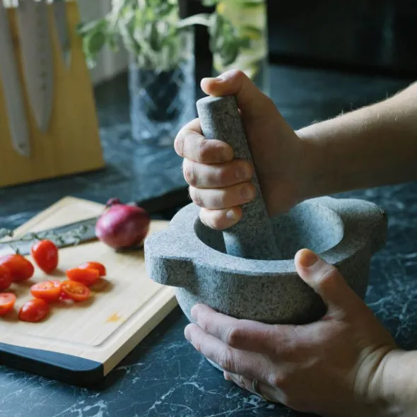 Birkedal Mortel 12 cm Granit
