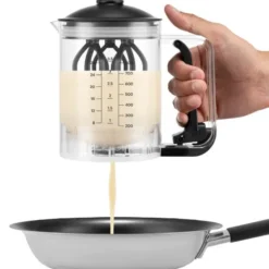 Bistro manuell pannkaksmixer 0,8 ?L svart