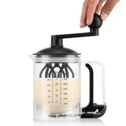 Bistro manuell pannkaksmixer 0,8 ?L svart