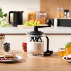 Bistro manuell pannkaksmixer 0,8 ?L svart
