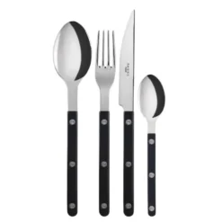 Bistrot bestickset 4-pack black