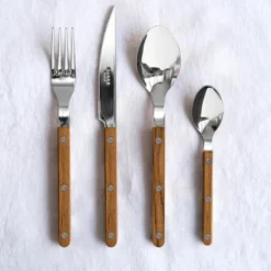 Bistrot bestickset 4-pack teak