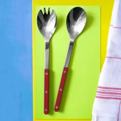 Bistrot salladsbestick 26 cm 2-pack burgundy