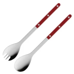 Bistrot salladsbestick 26 cm 2-pack burgundy