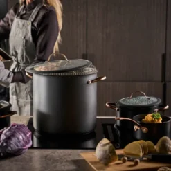 Black Copper gryta 0,8 L svart/koppar
