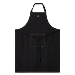 Black Denim förkläde One Size svart