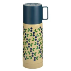Blåbär termos 350 ml mörkblå/ljusgul