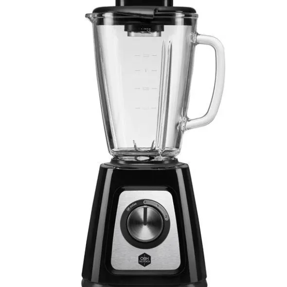 Blendforce Blender 1,25L Glas Svart
