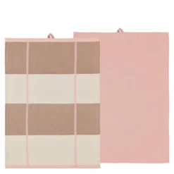 Blocks kökshandduk 50x70 cm 2-pack rose