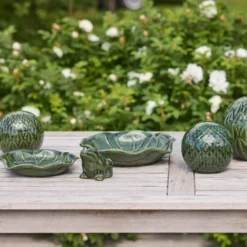 Blomma dekorboll 15 cm irish green