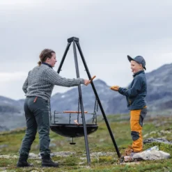 Bålpanna med tripod