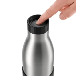 Bludrop Sleeve vattenflaska 70 cl Svart/Silver