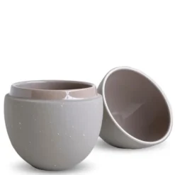 Bonbonniere Påskägg 18 cm Sand/Shell
