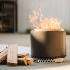 Bonfire + stand 2.0 rökfri eldstad 49,5x44,5 cm ash