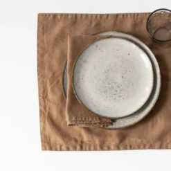 Bordstablett Linne 35x50 cm Hazelnut