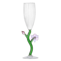Botanica optiskt champagneglas 16 cl orkidé
