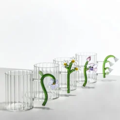 Botanica optiskt mugg 45 cl orkidé