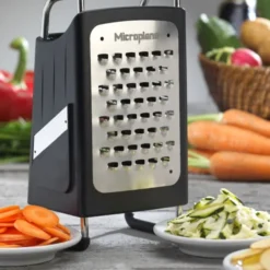 Box Grater rivjärn med 4 sidor 27 cm svart