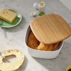 BOX-IT Brödlåda 23 cm Vit