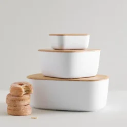 BOX-IT Brödlåda 23 cm Vit