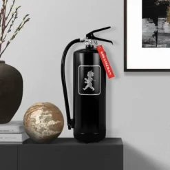 Brandsläckare 6 kg Svart
