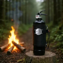 Brandsläckare 1 kg svart