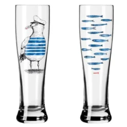 Brauchzeit Ölglas NO: 13 & 14 2-pack Blå