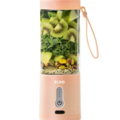 Bärbar blender 0,53 L rosa