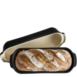 Brödform rektangulär 4,5 L svart