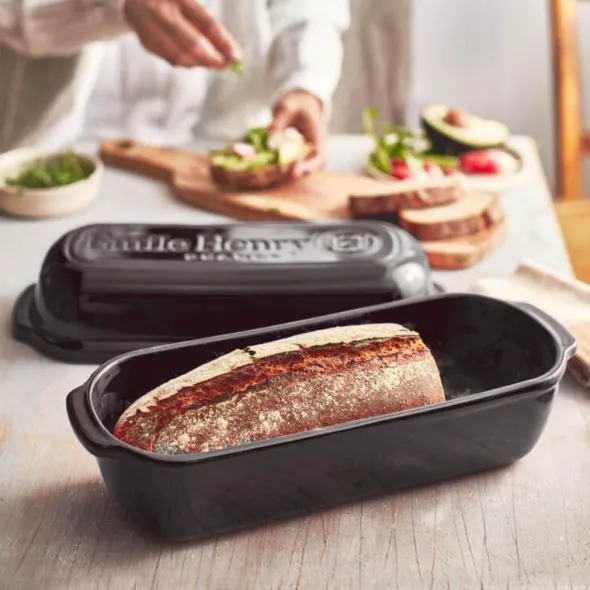 Brödform rektangulär 4,5 L svart