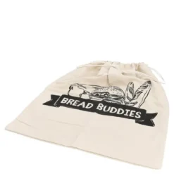 Bread Buddies brödpåse bomull 38x45 cm beige