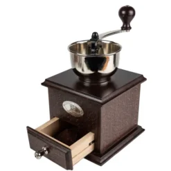 Bresil manuell kaffekvarn 21 cm valnötsfärgad bok
