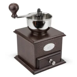 Bresil manuell kaffekvarn 21 cm valnötsfärgad bok