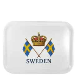 Bricka 27x20 cm Swedish Crown