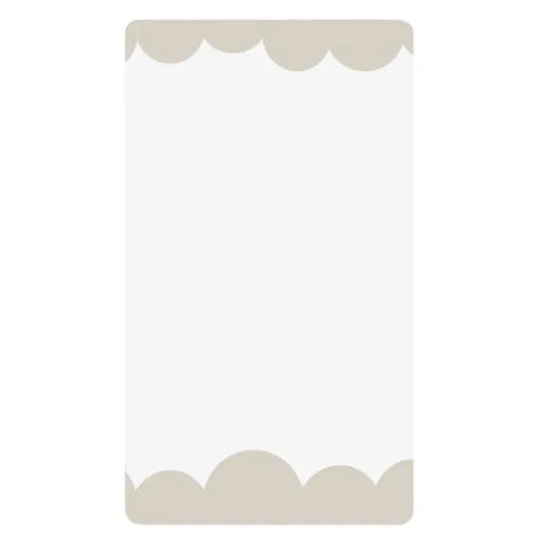 Bubbly spegel 40x70 cm S beige