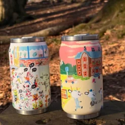 Bukkene Bruse termosflaska 28 cl back to school rosa